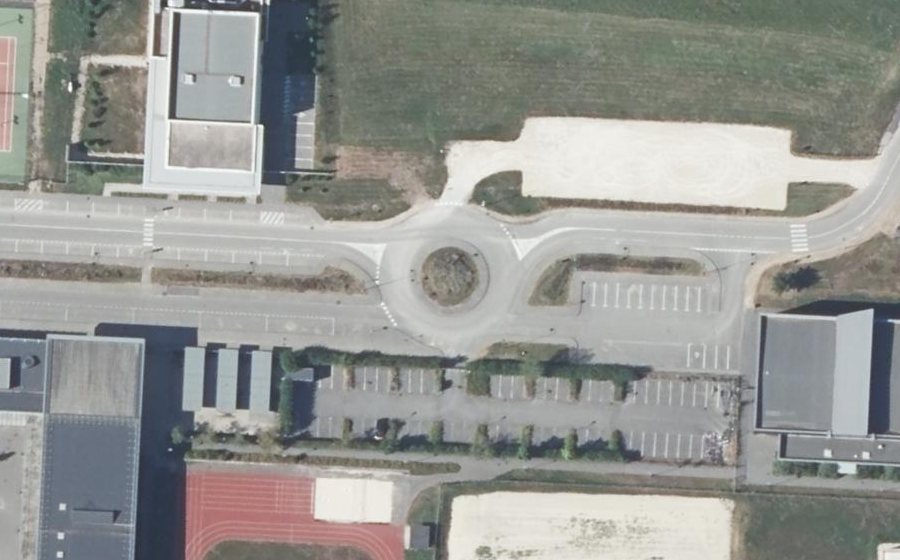 Vue aérienne du Rue Pierre Grataloup