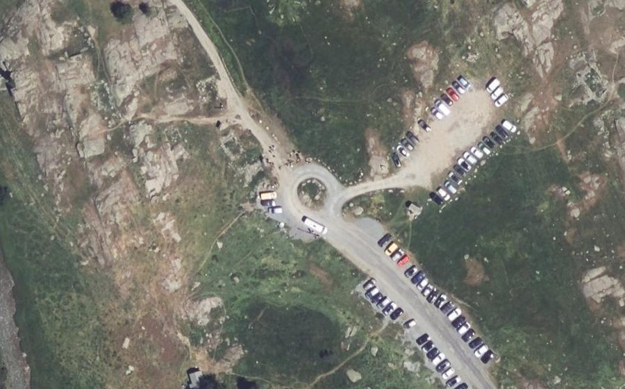 Vue aérienne du Rond-point anonyme n°224023521