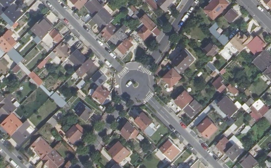 Vue aérienne du Rue du Docteur Vaillant