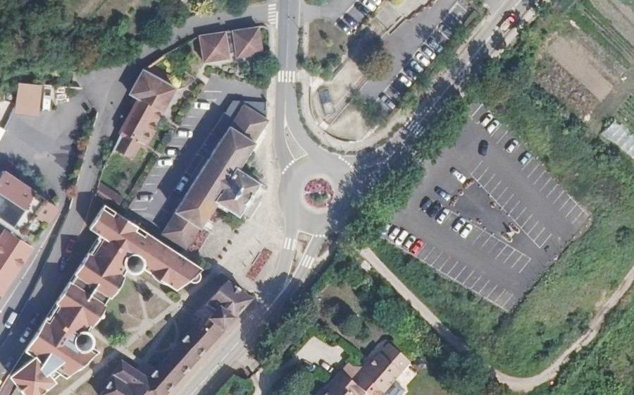 Vue aérienne du Rue Maurice Berteaux