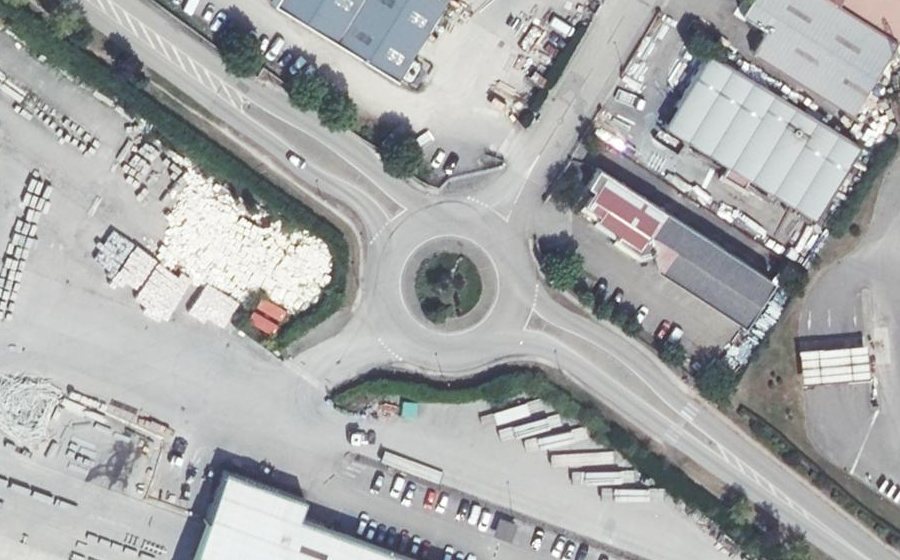 Vue aérienne du Avenue des Cèdres