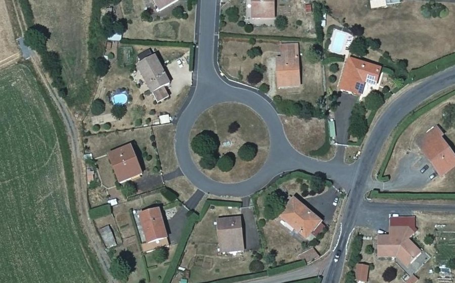 Vue aérienne du Lotissement Bel Air