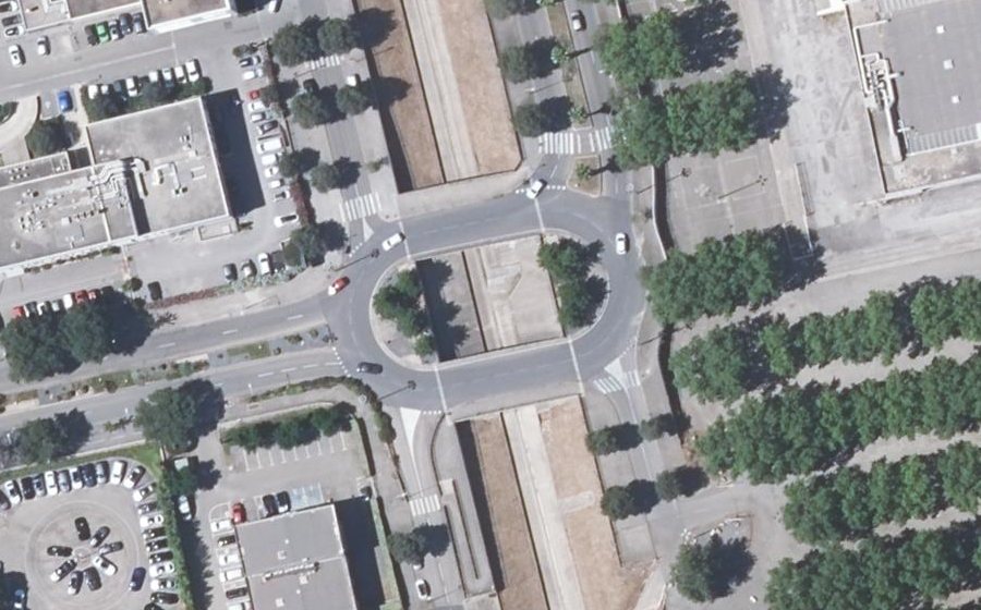 Vue aérienne du Rue Yves Sigal