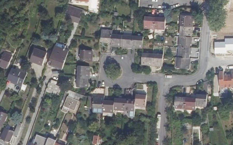 Vue aérienne du Rue Jacques Duclos