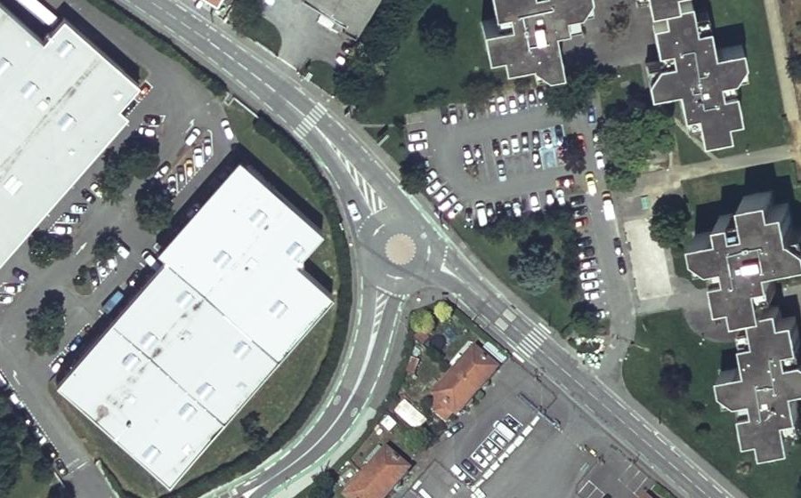 Vue aérienne du Chemin Carrosse