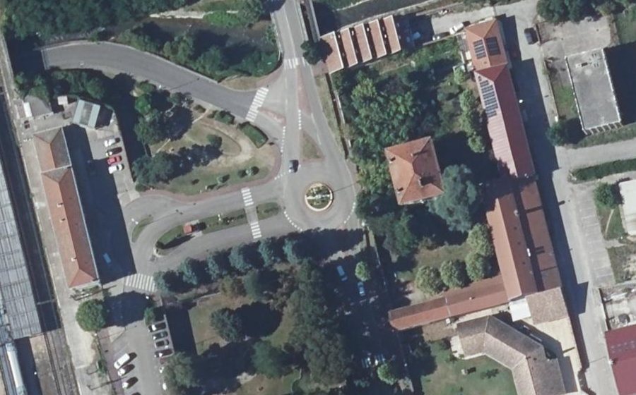 Vue aérienne du Avenue de Lyon