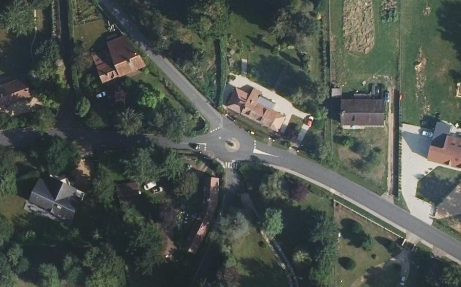 Vue aérienne du Route de Rambouillet