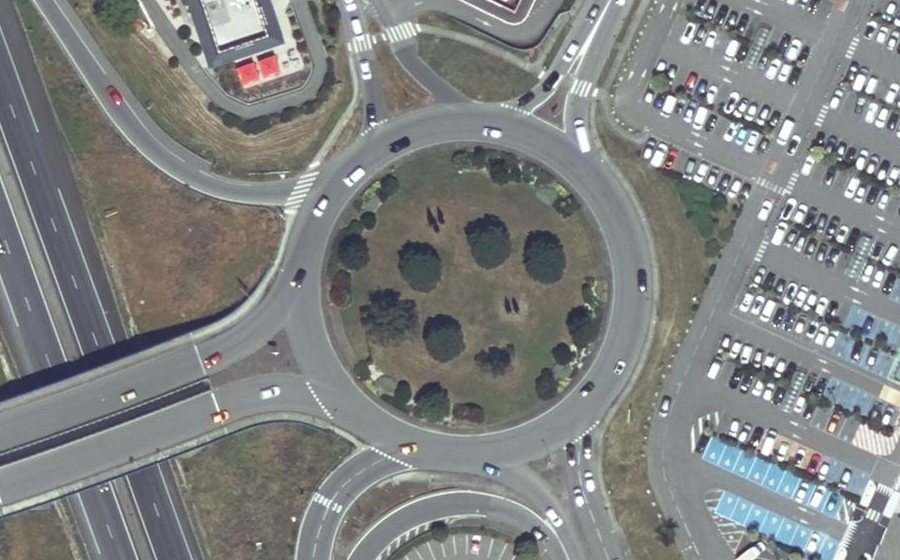 Vue aérienne du Porte du Grand Noble