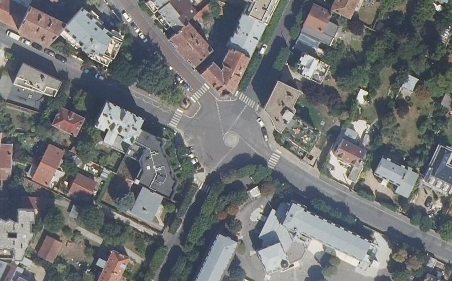 Vue aérienne du Place Charles de Gaulle