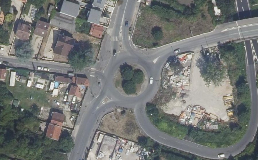 Vue aérienne du Rond-point anonyme n°23141993