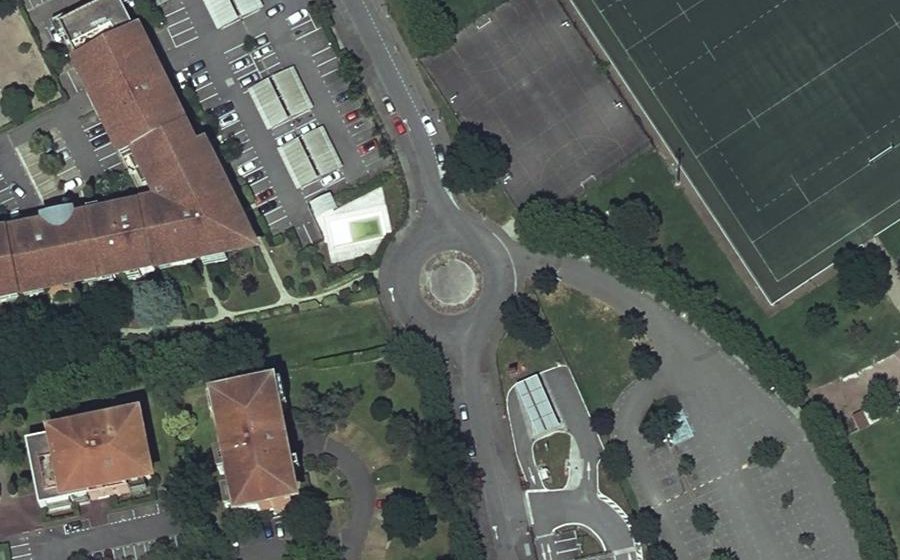 Vue aérienne du Rue Claudius Rougenet
