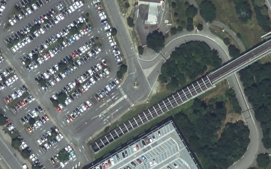 Vue aérienne du Rond-point anonyme n°23230804