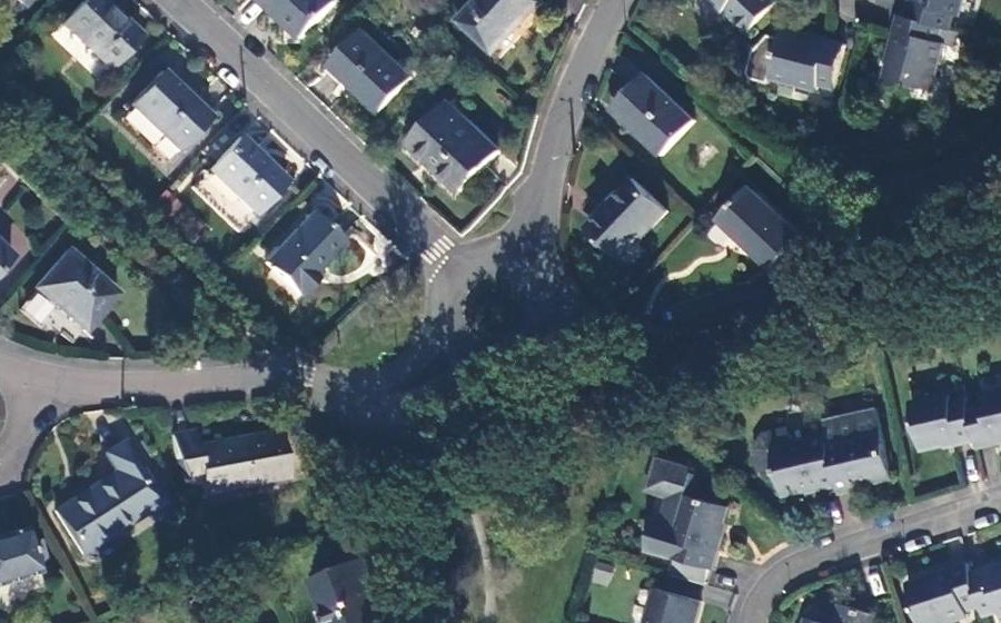 Vue aérienne du Avenue Maréchal Leclerc