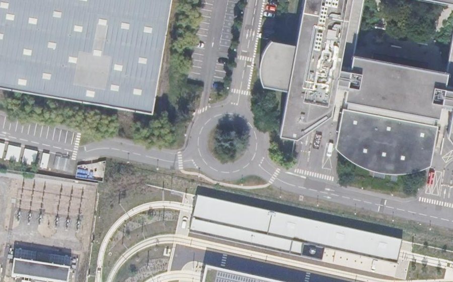 Vue aérienne du Chemin du Petit Bicêtre