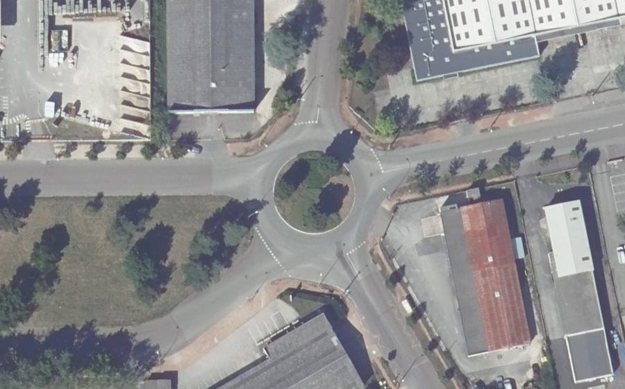 Vue aérienne du Rue Docteur Quignard