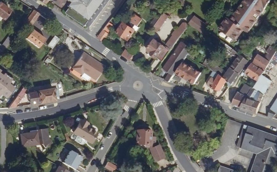 Vue aérienne du Rue Raymond Berrurier
