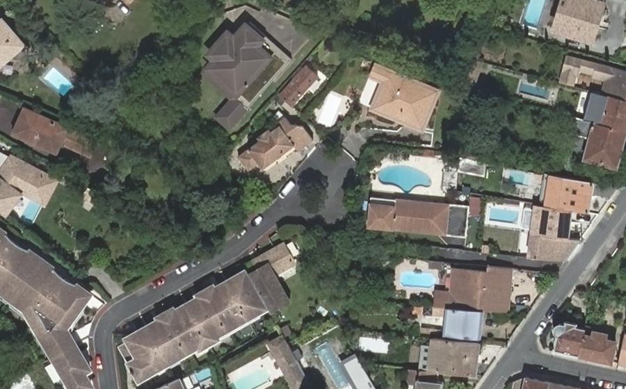 Vue aérienne du Allée du Parc du Consul
