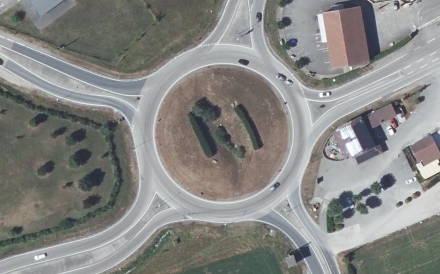 Vue aérienne du Lafayette