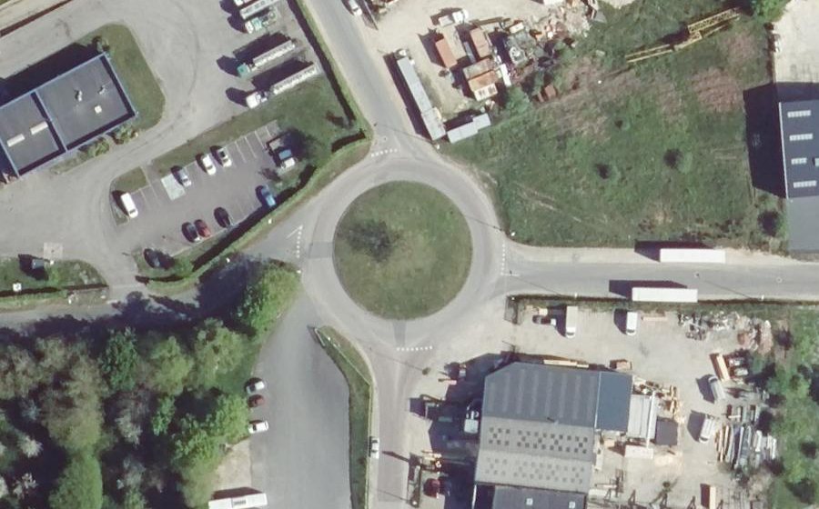 Vue aérienne du Route de Prémesnil