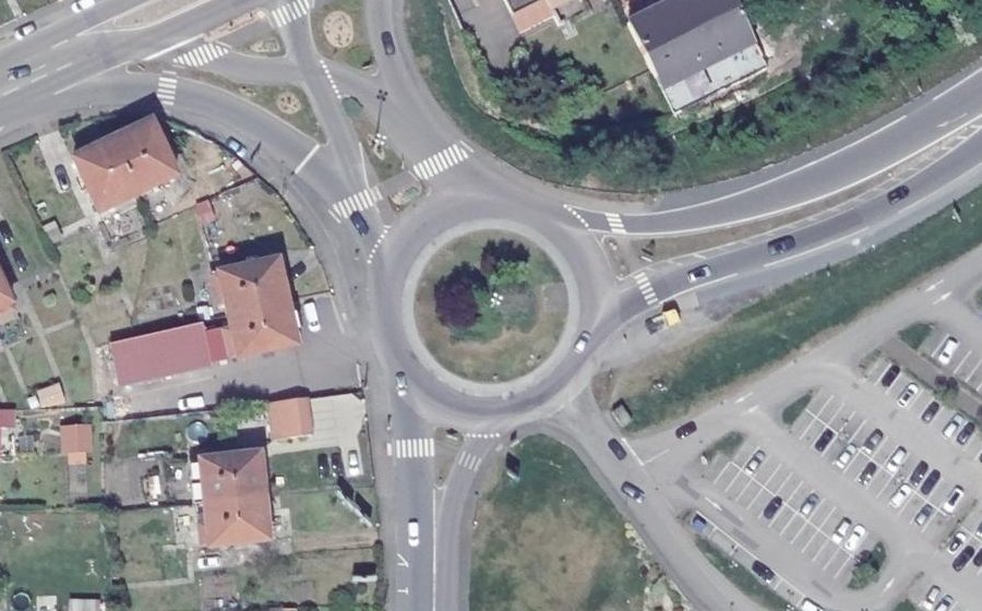 Vue aérienne du Rue Saint-Guy