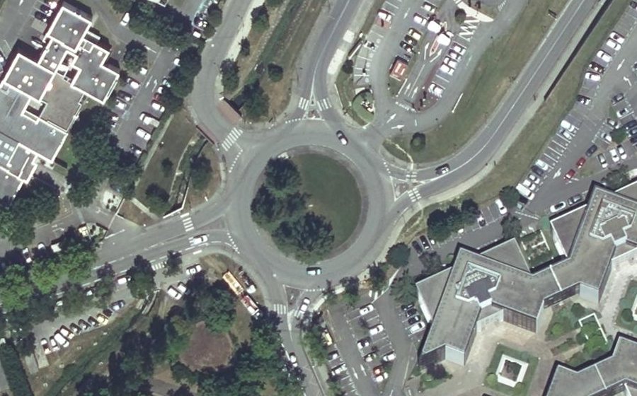 Vue aérienne du Porte de Bordebasse
