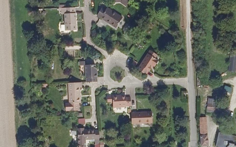 Vue aérienne du Impasse de la Mare Gagnée
