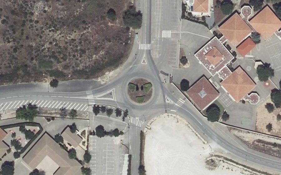 Vue aérienne du Avenue Jean-Louis Calderon