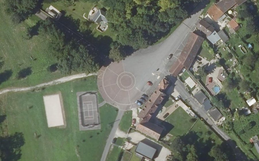 Vue aérienne du Grande Rue
