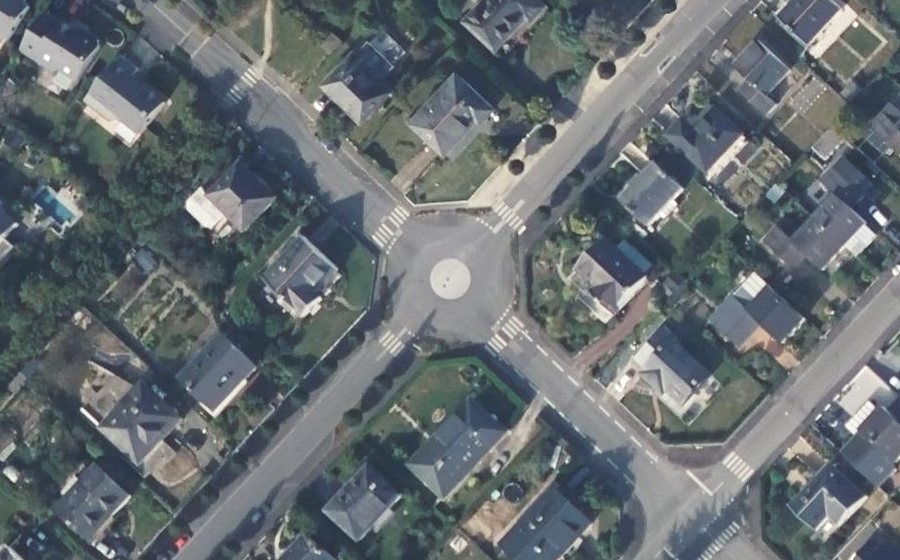 Vue aérienne du Avenue du Général de Gaulle