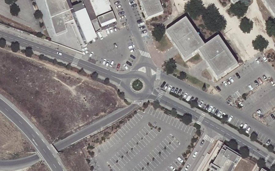 Vue aérienne du Rond-point anonyme n°25300567