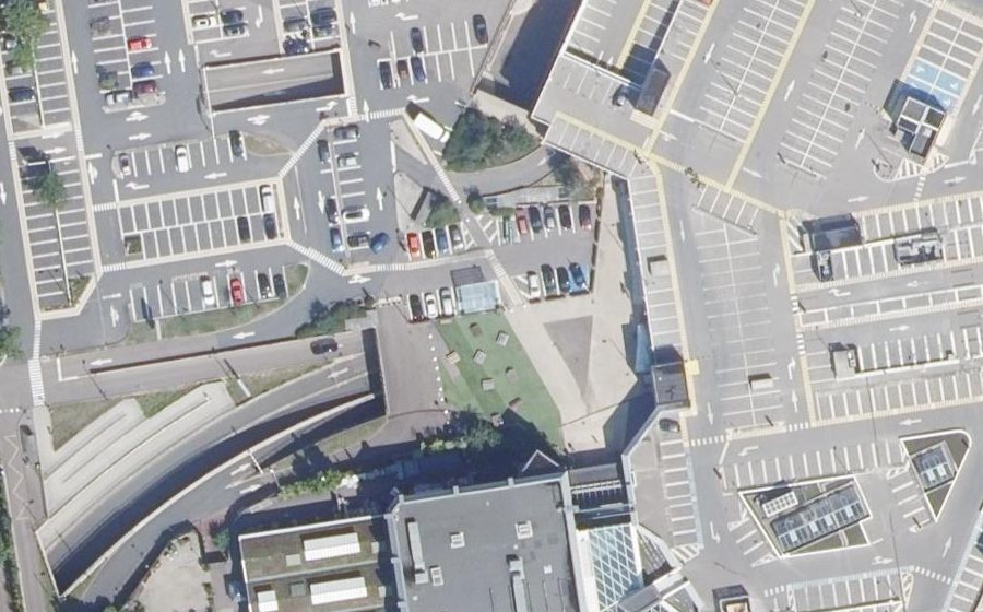 Vue aérienne du Avenue Dutartre