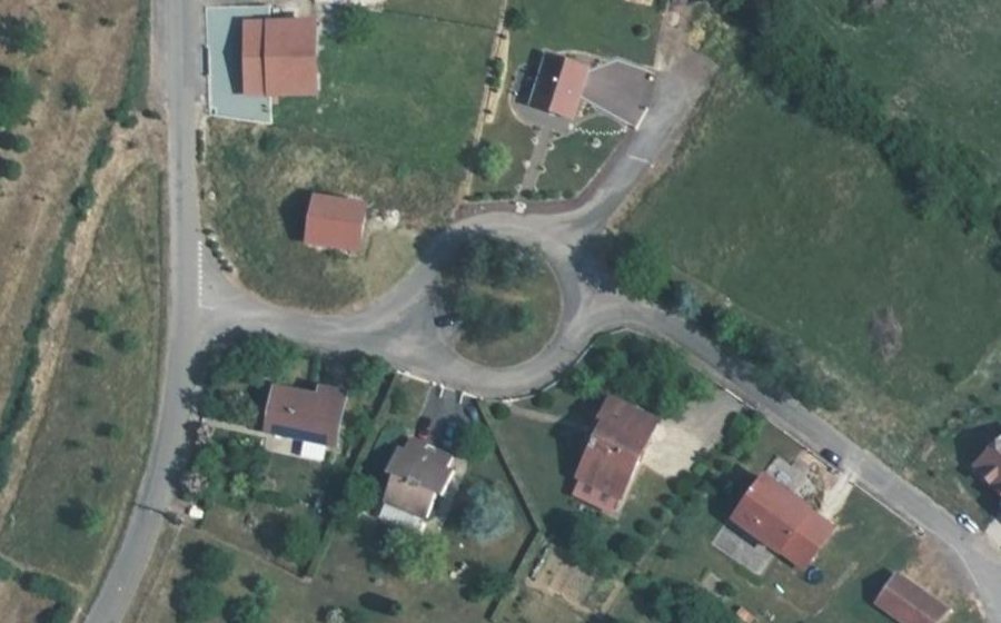 Vue aérienne du Lotissement Aux Corvées