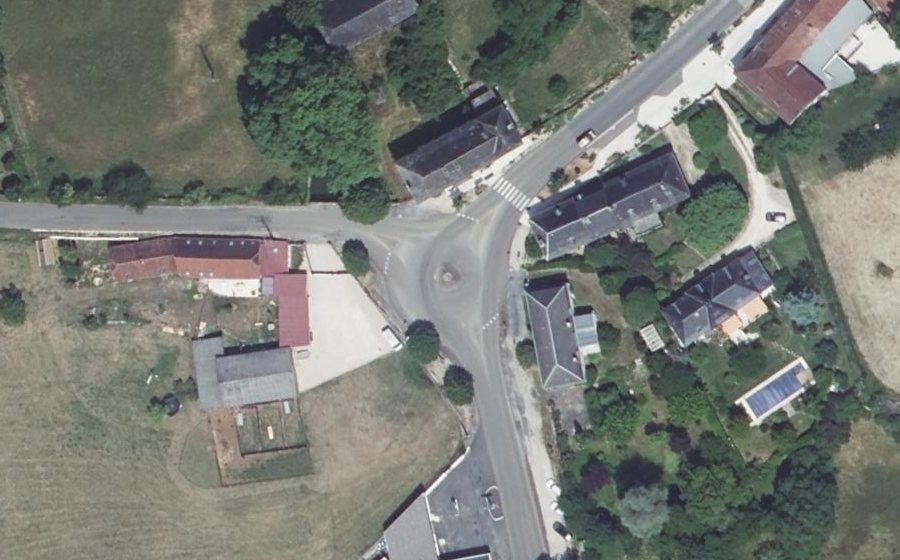 Vue aérienne du Avenue d'Occitanie