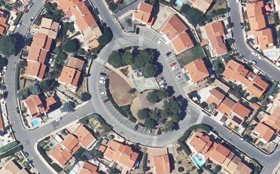 Vue aérienne du Place Paul Bert
