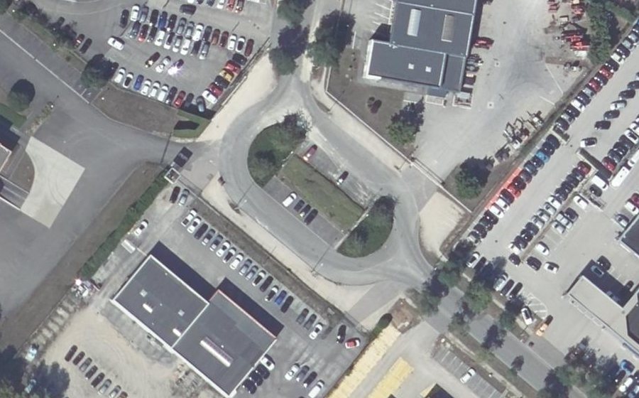 Vue aérienne du Rue des Ardennes