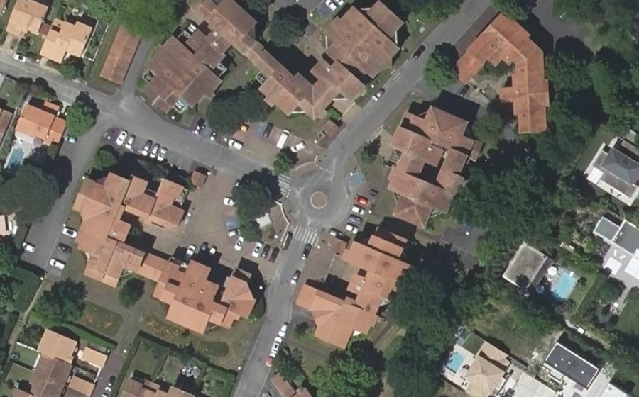 Vue aérienne du Rue Jean Paul Sartre