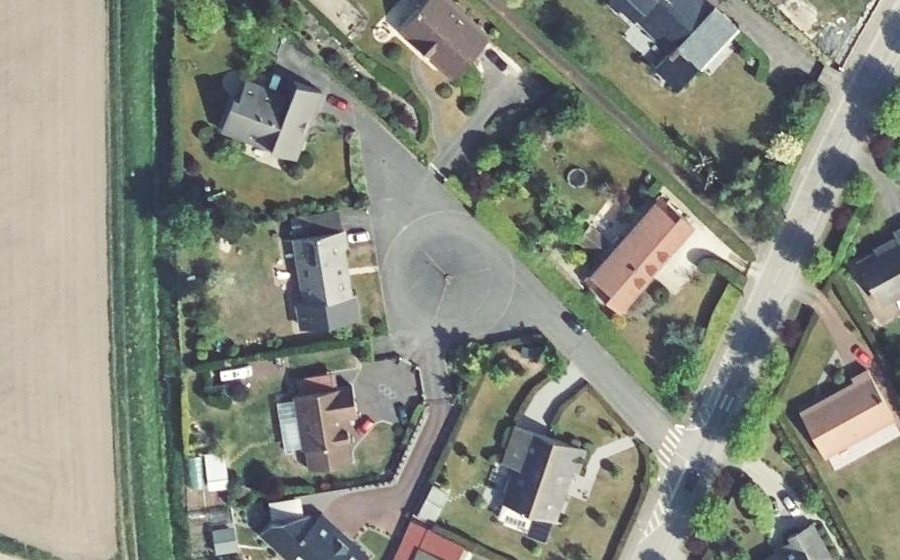 Vue aérienne du Impasse des Palombes