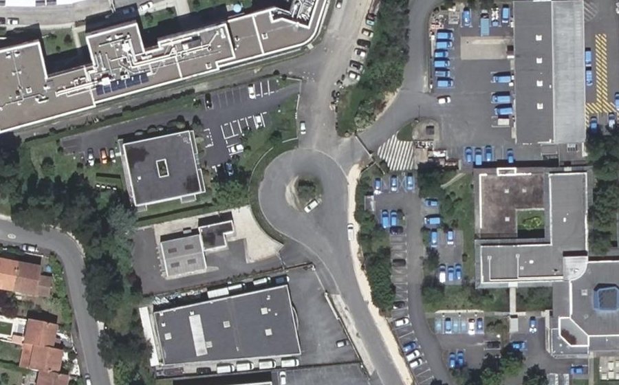 Vue aérienne du Rue Condorcet