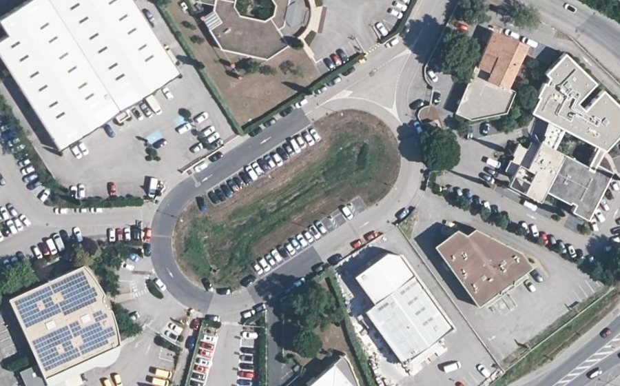 Vue aérienne du Plan du Néga Cat
