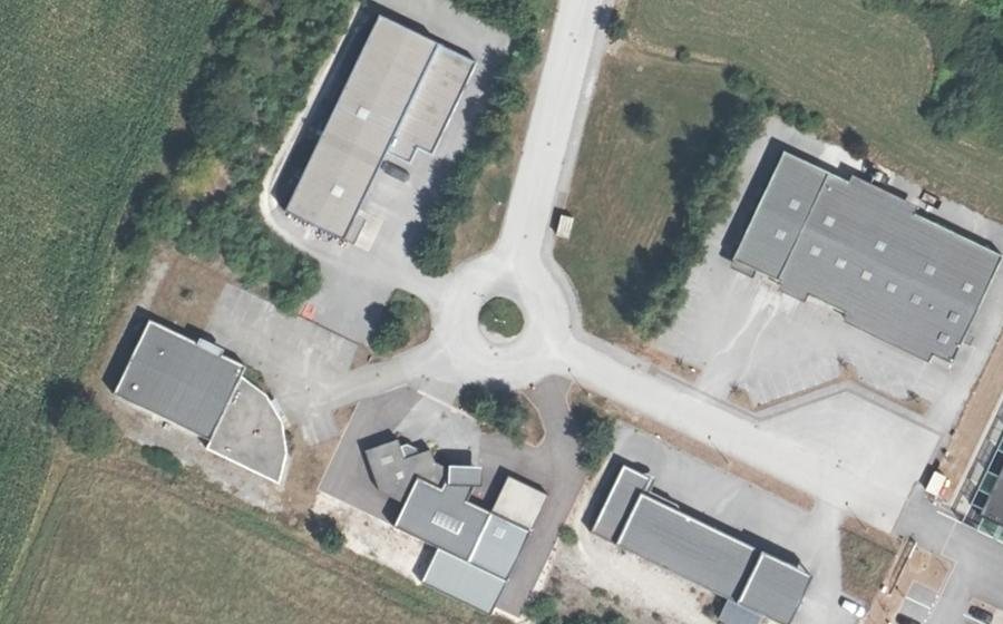 Vue aérienne du Rue Clément Ader