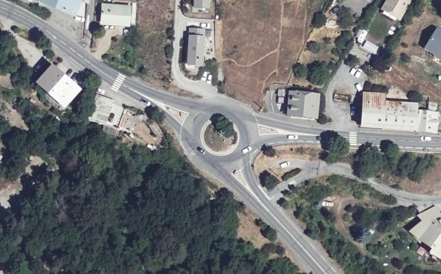 Vue aérienne du Le Martinet