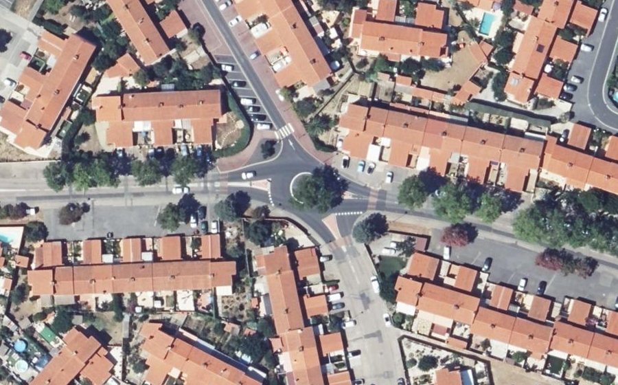 Vue aérienne du Avenue de Normandie