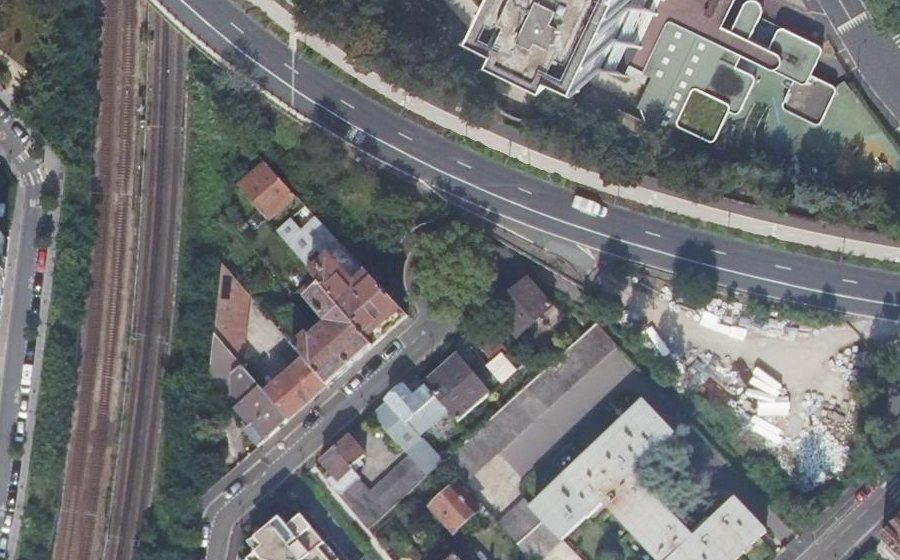 Vue aérienne du Rond-point anonyme n°26000799
