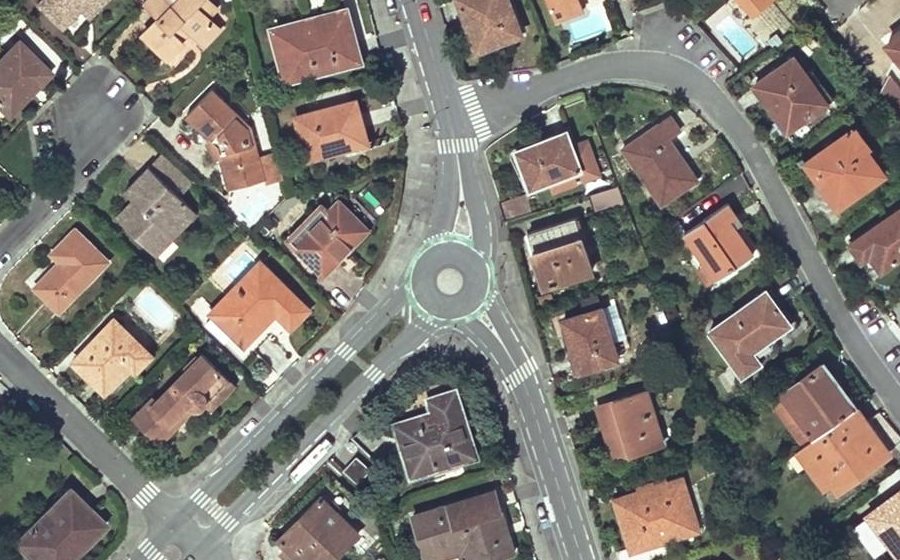 Vue aérienne du Avenue Latécoère