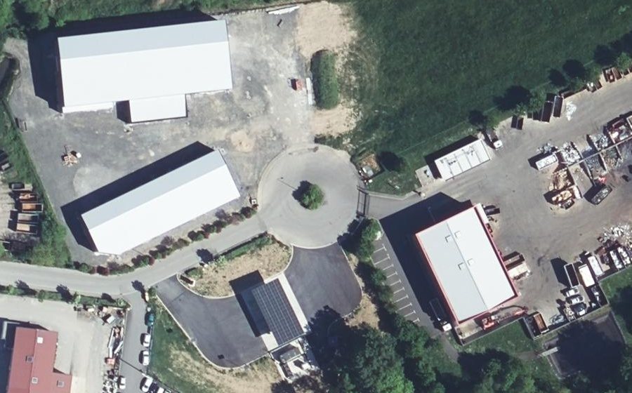 Vue aérienne du Rond-point anonyme n°261390019