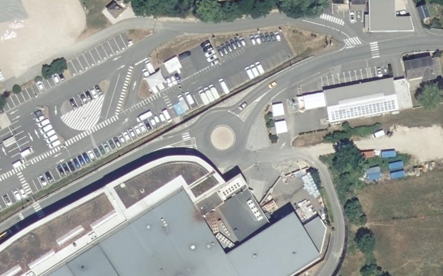 Vue aérienne du Rond-point anonyme n°26201902