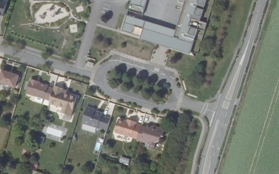 Vue aérienne du Rue de l'Ancienne Briqueterie