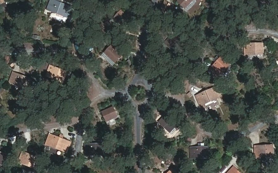 Vue aérienne du Avenue du Brésil