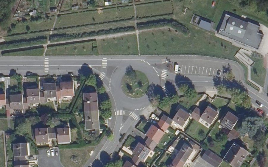 Vue aérienne du Avenue de Normandie