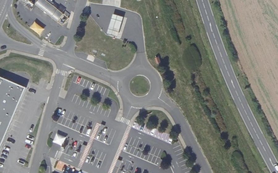 Vue aérienne du Rue des Bernaches